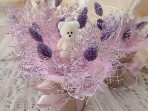 Mini Flower Box -Miś